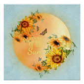 DARSHAN van de zon - Poster (Voorkant)