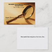 Darsmith Investigation Services, Inc Cards Visitekaartje (Voorkant / Achterkant)