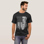 Dart - Amerikaanse vlag grootma Christm T-shirt (Voorkant volledig)