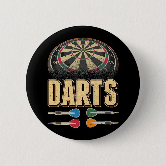 Dart Arrow Dartboard 180 Darts Ronde Button 5,7 Cm (Voorkant)