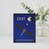 DART Asteroïde Deflecterende ruimtevaartuigen Briefkaart (Staand voorkant)