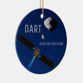DART Asteroïde Deflecterende ruimtevaartuigen Keramisch Ornament (Rechts)