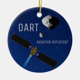 DART Asteroïde Deflecterende ruimtevaartuigen Keramisch Ornament