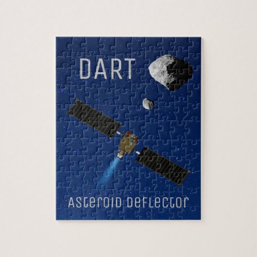 DART Asteroïde Deflecterende ruimtevaartuigen Legpuzzel (Verticaal)
