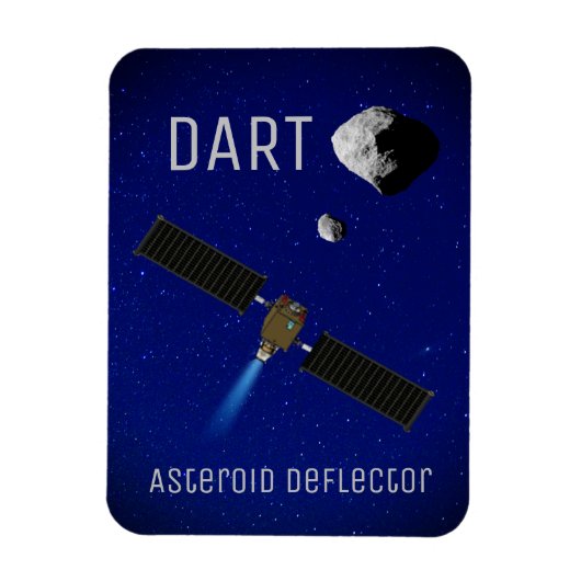 DART Asteroïde Deflecterende ruimtevaartuigen Magneet (Verticaal)