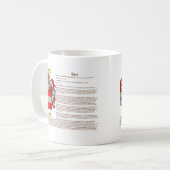 Dart (betekenis) koffiemok (Voorkant links)