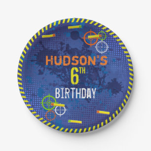 Dart Birthday Party Wars Food Papieren Bordje