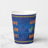 Dart Blaster Soldier Birthday Party Papieren Bekers (Links)