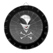 Dart Board - Area 51 Skull & Crossbones Dartbord (Voorkant)