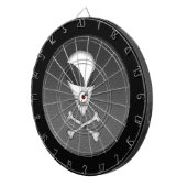 Dart Board - Area 51 Skull & Crossbones Dartbord (Voorkant Rechts)