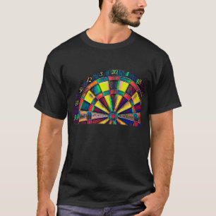 Dart Board Beer Bar Party Play Sport Fan Design T-shirt