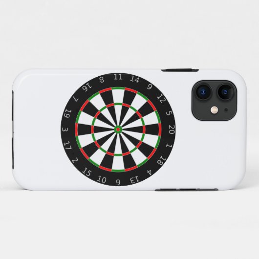 Dart Board Case-Mate iPhone Case (Achterkant (horizontaal))