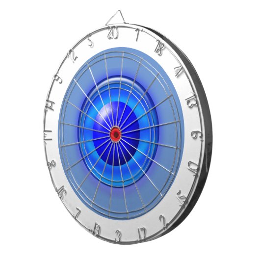 Dart Board - Concentrische Orbs Dartbord (Voorkant Rechts)