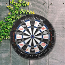 Dart Board Custom voor Bedrijf van Boss naar Perso