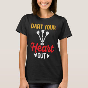 Dart Board, Dart je hart uit, Dar for Teams T-shirt