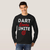 Dart Board Dart Unite Dar for Teams T-shirt (Voorkant volledig)