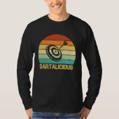 Dart Board Dartalicious Bullseye Dar for Teams T-shirt (Voorkant)