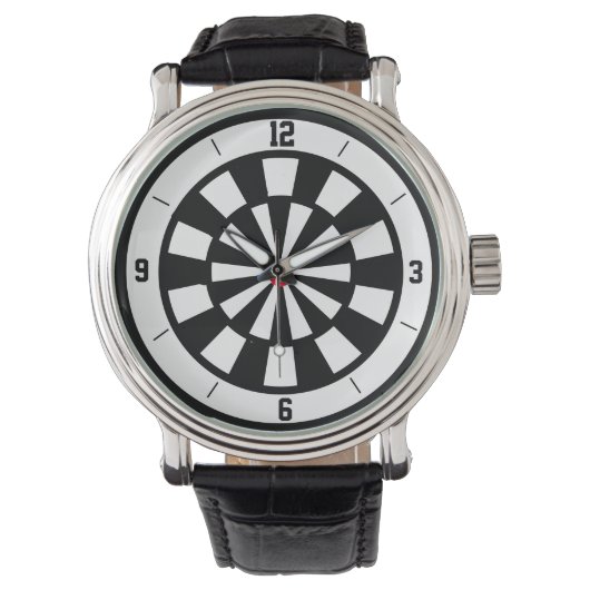 Dart Board eWatch Horloge (Voorkant)