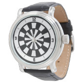 Dart Board eWatch Horloge (Gekanteld)