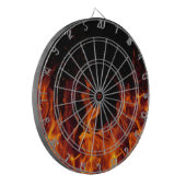 Dart Board/Flames Dartbord (Voorkant Links)