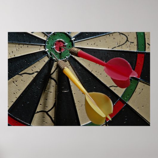 Dart board game poster (Voorkant)