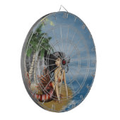 Dart Board - Gepersonaliseerd Dartbord (Voorkant Links)