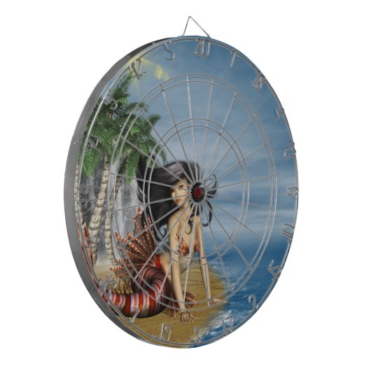 Dart Board - Gepersonaliseerd Dartbord (Voorkant Links)