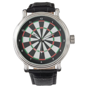 Dart Board gepersonaliseerd Horloge