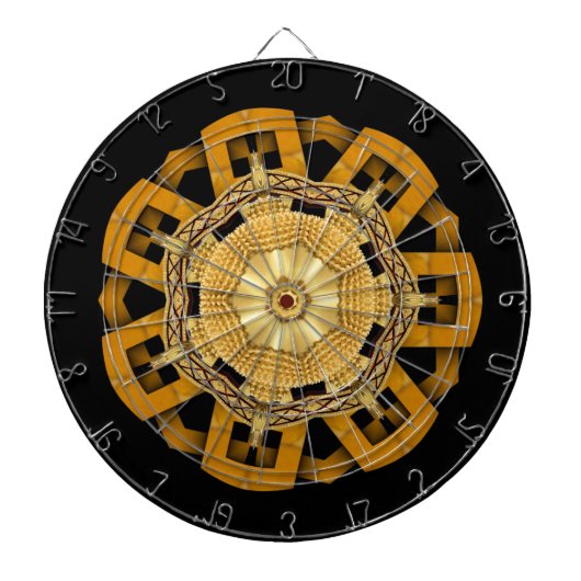 Dart Board Gold-doelstelling Dartbord (Voorkant)
