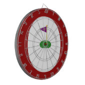 DART BOARD GOLF DARTBORD (Voorkant Links)