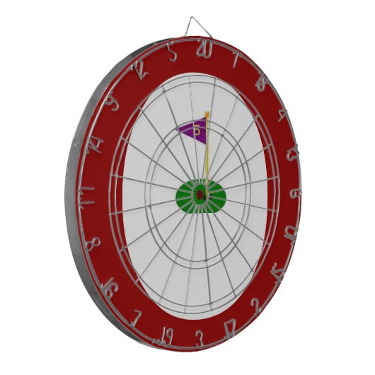 DART BOARD GOLF DARTBORD (Voorkant Links)