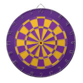 Dart Board: Goud, Paars en donker Paars Dartbord (Voorkant)