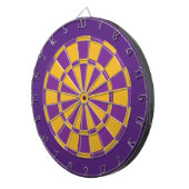 Dart Board: Goud, Paars en donker Paars Dartbord (Voorkant Rechts)