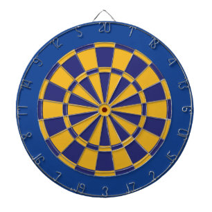 Dart Board: Goud, zeemacht en blauw Dartbord