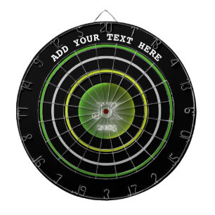 Dart Board Groene Gele Cirkels JK 2025 Dartbord