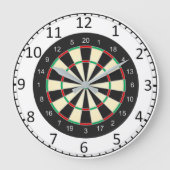 Dart Board Grote Klok (Voorkant)