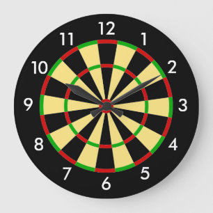 Dart Board Grote Klok