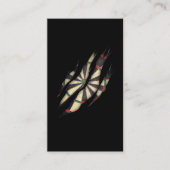 Dart Board Hobby Darts Player Visitekaartje (Voorkant)