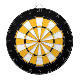 Dart Board in Boston Hockey Colors Dartbord