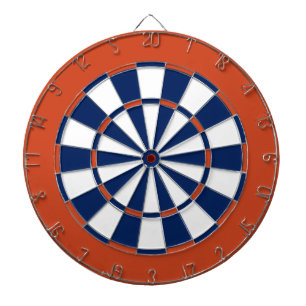 Dart Board in Edmonton Hockey Colors Dartbord