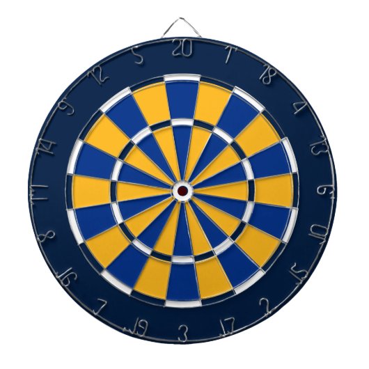 Dart Board in St. Louis Hockey Colors Dartbord (Voorkant)
