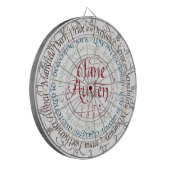 Dart Board - Jane Austen Period Dramas Dartbord (Voorkant Links)