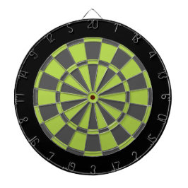 Dart Board: Kalksteengroen, steenkoolgrijs en zwar Dartbord