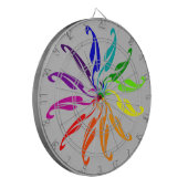 Dart Board - Kleurwielbladeren Dartbord (Voorkant Links)