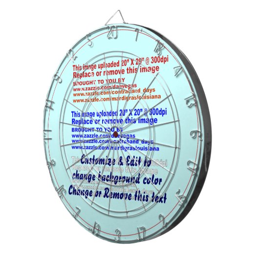 Dart Board Light bevat 6 brass donts Dartbord (Voorkant Rechts)