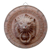 Dart Board - Lion Head Deuren Knocker Dartbord (Voorkant)