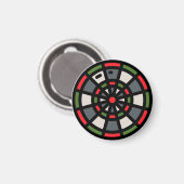 dart board magneet (Voorkant / Achterkant)