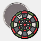 dart board magneet (Voorkant / Achterkant)
