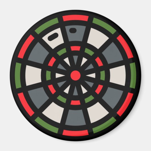dart board magneet (Voorkant)