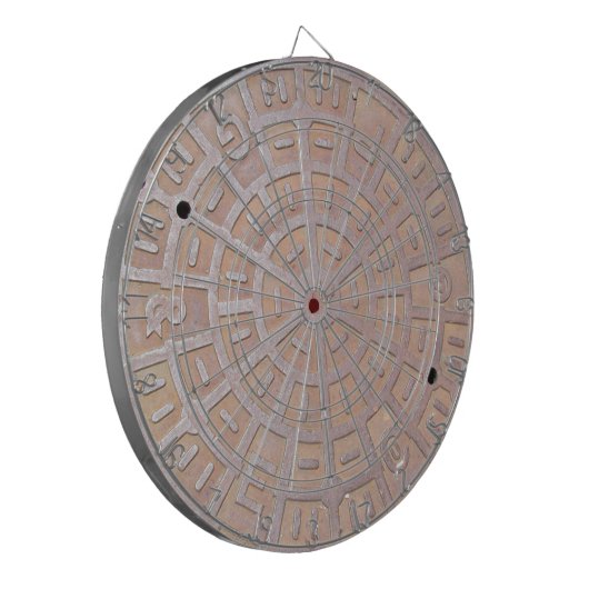 Dart Board - Manhole cover Dartbord (Voorkant Links)